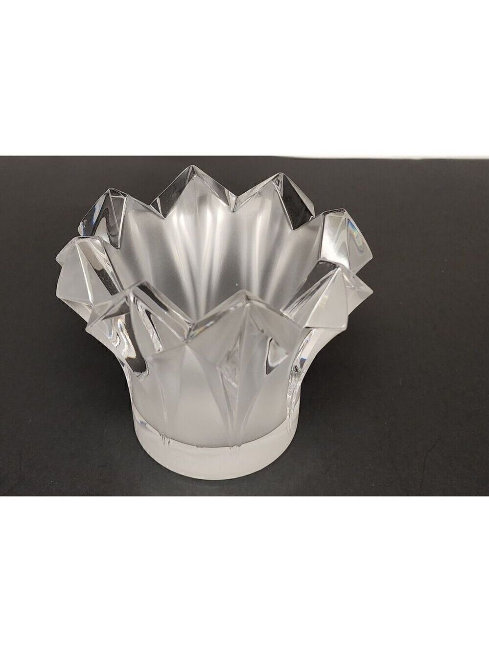 Mikasa Bohemia Crystal Frosted Votive Candle Holder